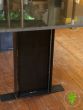 Granite Topped Table with H Iron Legs