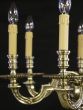 Vintage cast brass chandelier of superb quality