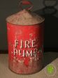 Antique Red Fire Pump