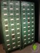 Green Pigeon Hole Cabinets
