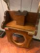 Antique wooden toilet