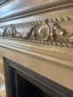 Antique Edwardian cast iron fireplace 