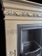 Antique Edwardian cast iron fireplace 