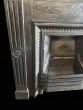 Restored burnished Victorian cast iron fireplace 