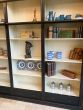 Extra large period style bookcase with ladder bar