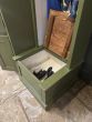 Single seat bootroom storage cupboard