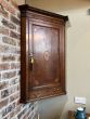 Georgian corner cupboard in English Oak