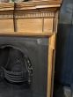 Edwardian wooden fireplace complete with insert