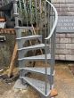 Vintage Cast Iron spiral staircase, salvaged from a period property in Dublin