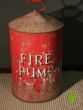 Antique Red Fire Pump