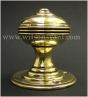 Solid Brass Top Hat Door Handles / Door Knobs