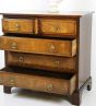 Antique solid Oak chest of drawers 