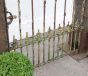 Antique wrought iron gates