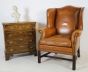 Vintage Wing back chair 