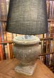 Pair of antique Marble stone lamps (circa 1800)