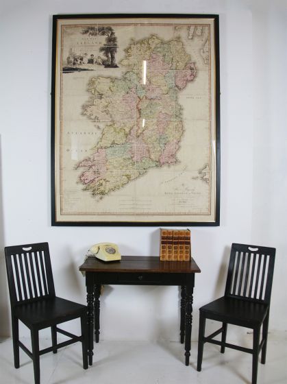 Vintage map of Ireland