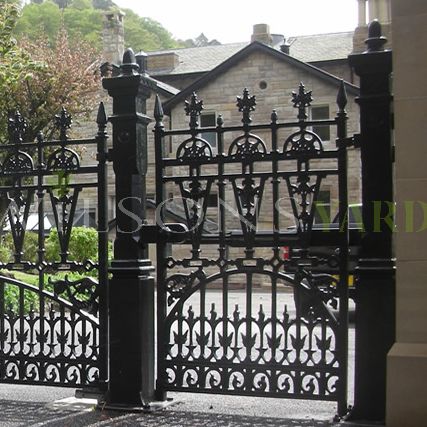 Heritage cast iron gates