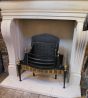 Antique period style fire basket 