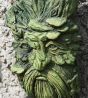 ecorative green man wall plaque 