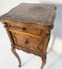 Rouge marble top French pot board