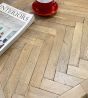 Reclaimed parquet flooring 