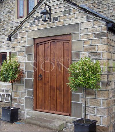 Bruce Waller Front Door & frame in solid oak