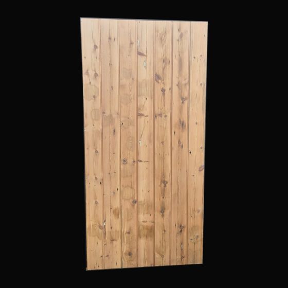 Guinness Brewery Style Pine Door – Unfinished (Bare Wood)