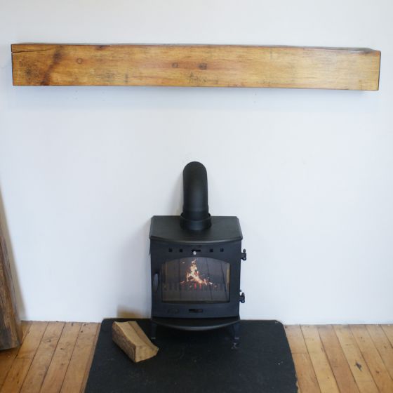 Handmade stove mantels