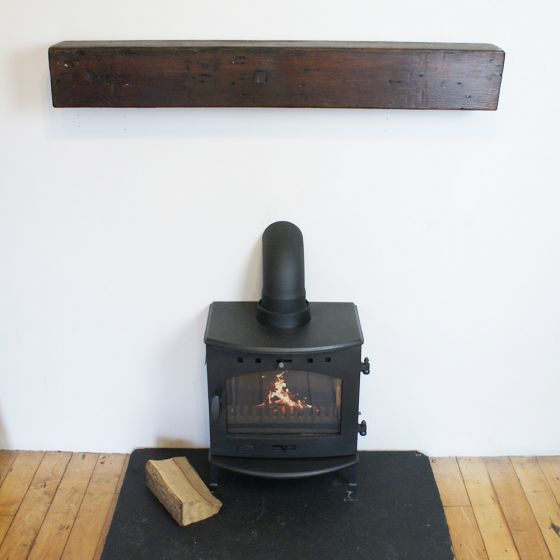 Handmade stove mantels