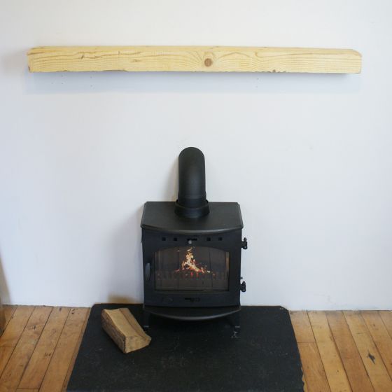 Handmade stove mantels