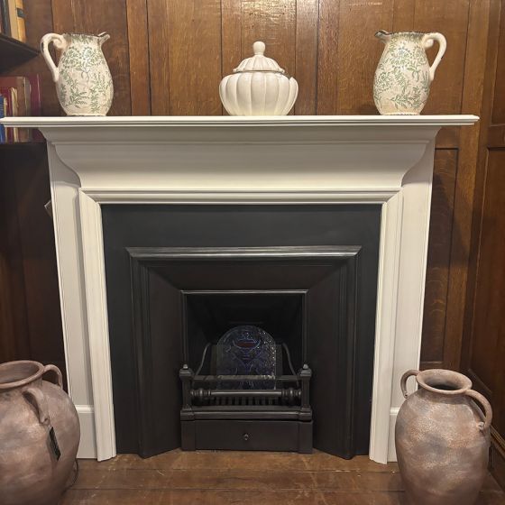 Edwardian restored fireplace / chimney piece