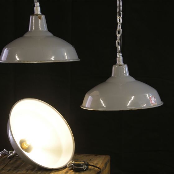 Vintage industrial lights