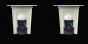 Pair of restored Edwardian bedroom fireplaces