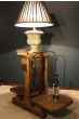 Edwardian Potato Scales Lamp Table
