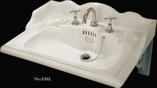 25 inch (Large) Lavatory Basin - 3 Tap Hole Version