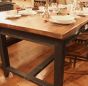 Traditional Country Kitchen Refectory Table - Pine