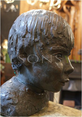 Child's Head Bust