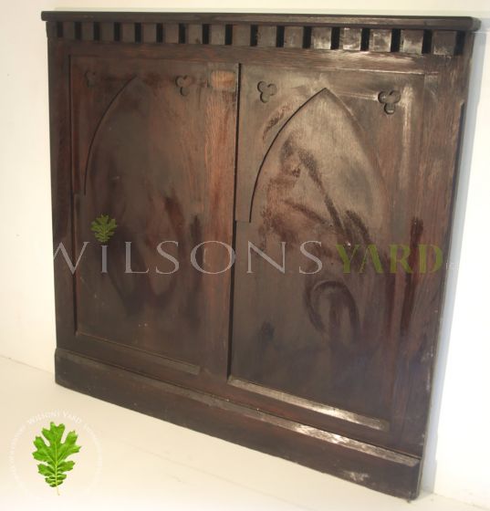 Gothic church paneling