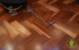 Reclaimed African hardwood parquet flooring 