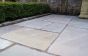 Indian sandstone paving