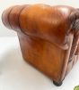 Restored vintage 2 seater button back settee