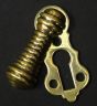 Solid Brass Beehive Escutcheon