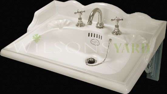 25 Inch Washbasin Mixer Set  White China 3 Holes