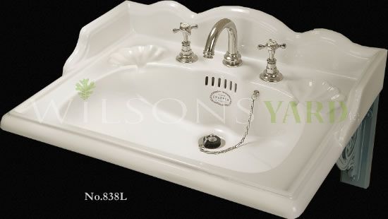 25 inch (Large) Lavatory Basin - 3 Tap Hole Version 