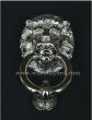 Small Lion Nickel Door Knocker