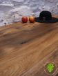 Old oak plank flooring 