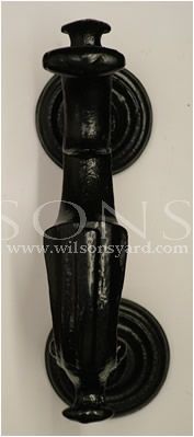 Black Cast Iron "Doctors" Door Knocker