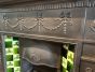 Restored Edwardian cast iron fireplace 