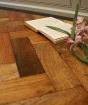 Reclaimed parquet flooring 