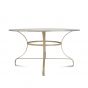 Industrial style garden tables